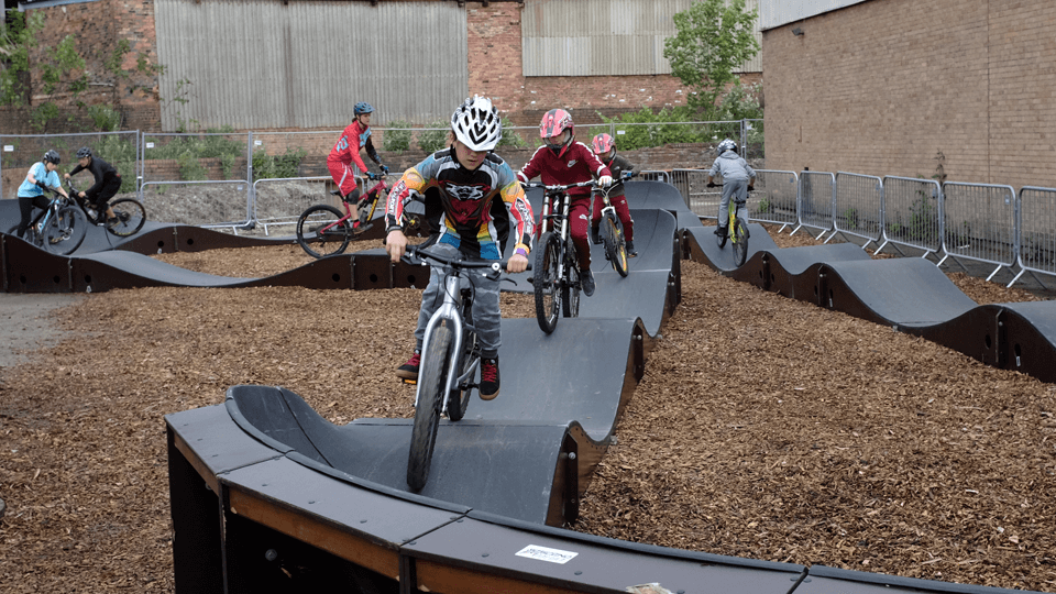 indoor pump track