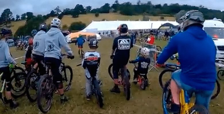 Dirt Factory airbag at Malverns Classic